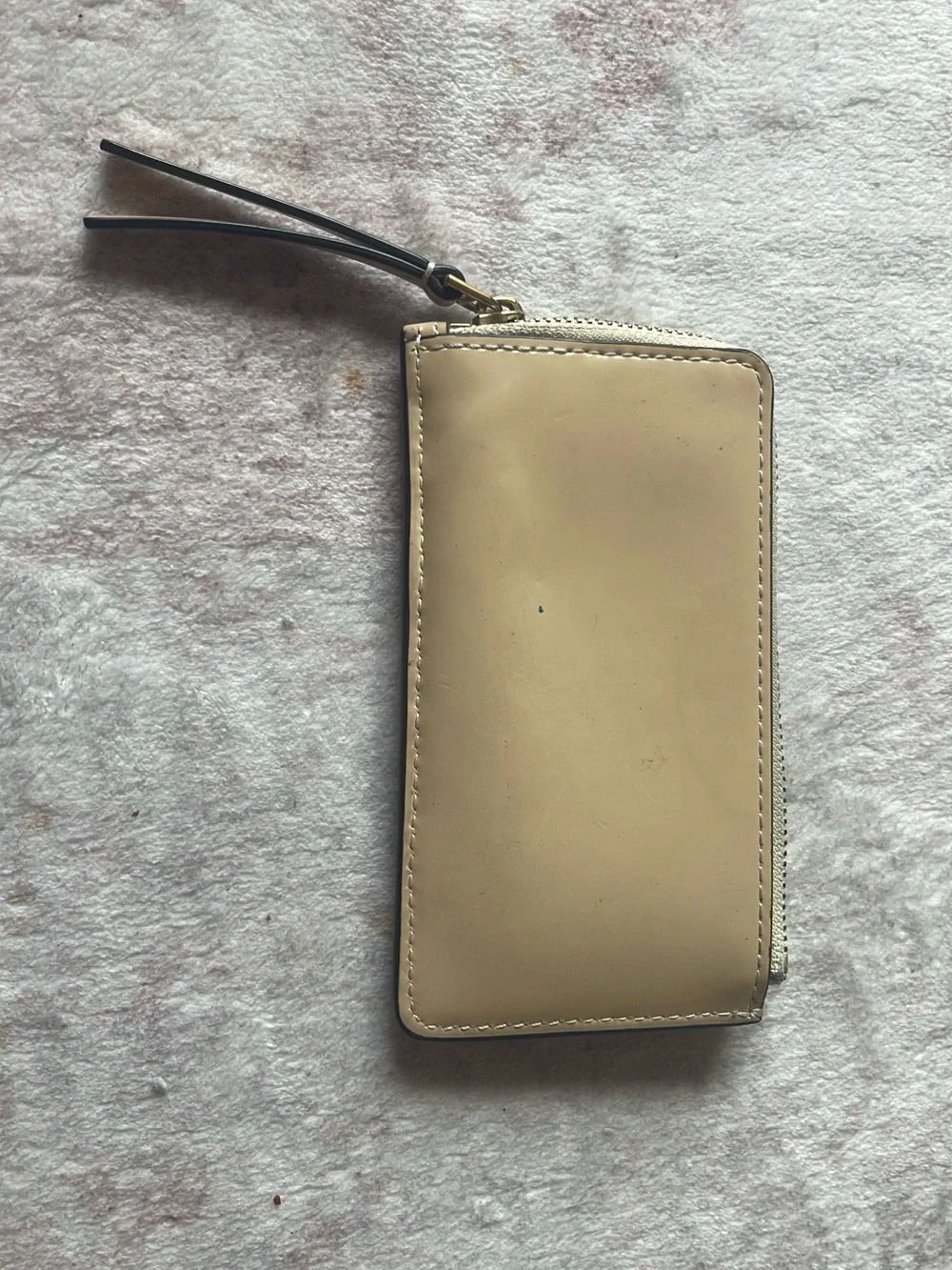 Tory Burch Multi-Color Leather Phone Wristlet Wallet - Beige & Tan